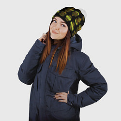 Шапка с помпоном Easter holidays, цвет: 3D-белый — фото 2