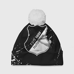 Шапка c помпоном Хоффенхайм брызги красок