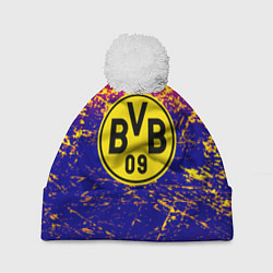 Шапка c помпоном Borussia краски