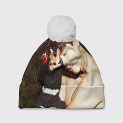 Шапка c помпоном Lee Jong Hyun