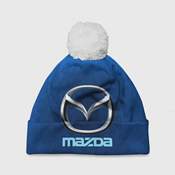 Шапка c помпоном Mazda