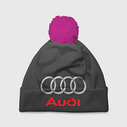 Шапка c помпоном Audi