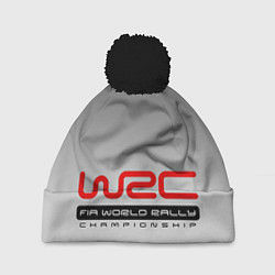 Шапка c помпоном WRC