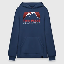 Худи оверсайз Twin Peaks: Pie & Murder