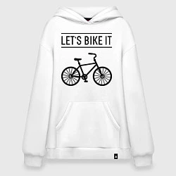 Худи оверсайз Lets bike it