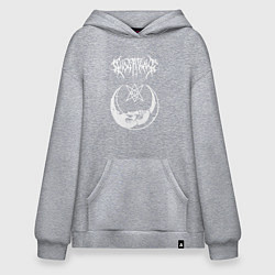 Толстовка-худи оверсайз GHOSTEMANE, цвет: меланж