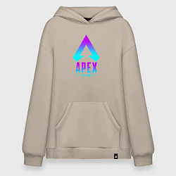 Толстовка-худи оверсайз APEX LEGENDS, цвет: миндальный