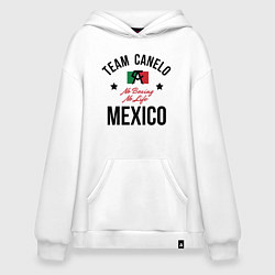 Толстовка-худи оверсайз Team Canelo, цвет: белый