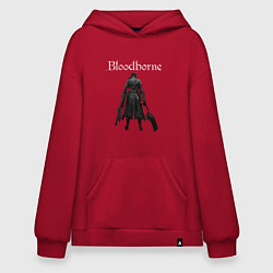 Толстовка-худи оверсайз Bloodborne, цвет: красный