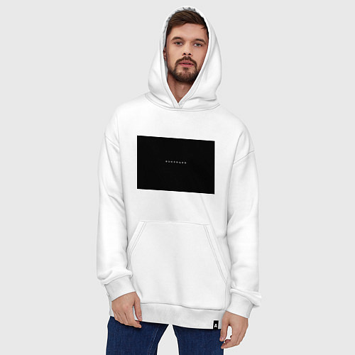 Худи оверсайз Изоляция / Белый – фото 4