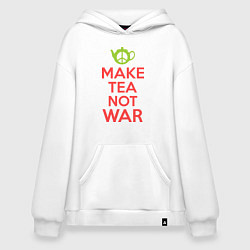 Худи оверсайз Make tea not war
