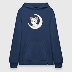 Толстовка-худи оверсайз Artemis, цвет: тёмно-синий