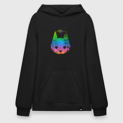 Худи оверсайз Stray: Gradient