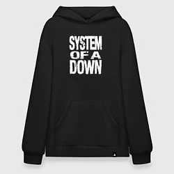 Худи оверсайз System of a Down логотип