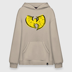 Толстовка-худи оверсайз Style Wu-Tang, цвет: миндальный