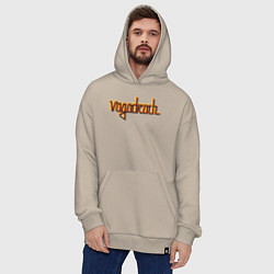 Толстовка-худи оверсайз Vagodroch SSSR STYLE, цвет: миндальный — фото 2