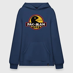 Толстовка-худи оверсайз Pac-man game, цвет: тёмно-синий