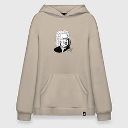 Худи оверсайз Иоганн Себастьян Бах