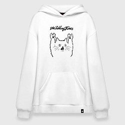 Худи оверсайз Rolling Stones - rock cat