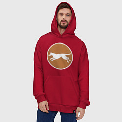 Толстовка-худи оверсайз Эпир Total War: Rome II, цвет: красный — фото 2