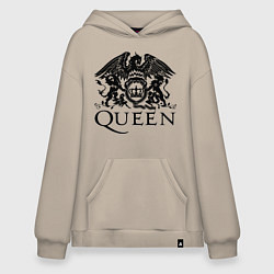 Худи оверсайз Queen - logo