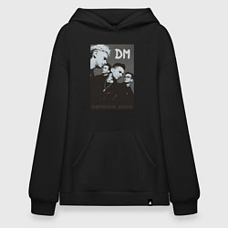 Толстовка-худи оверсайз Depeche Mode 90 Violator, цвет: черный
