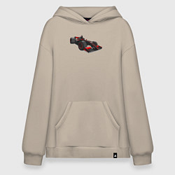 Толстовка-худи оверсайз Formula 1 Макларен, цвет: миндальный