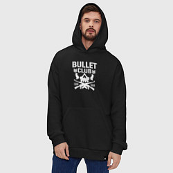 Толстовка-худи оверсайз Bullet Club, цвет: черный — фото 2