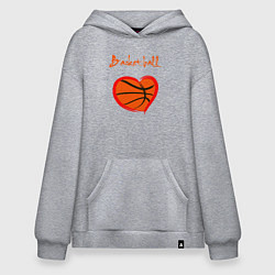 Худи оверсайз Basket love