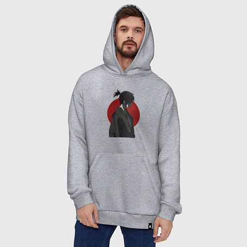 Худи оверсайз Nogarami Ято / Меланж – фото 4