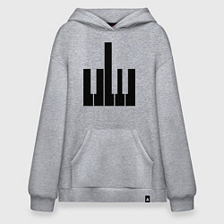 Худи оверсайз Fuck your music!