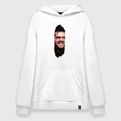 Толстовка-худи оверсайз А вот и Джонни из фильма Сияние, цвет: белый