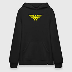 Худи оверсайз Wonder woman logo