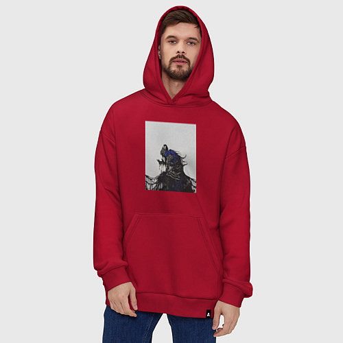 Худи оверсайз Artorias of the Abyss / Красный – фото 4