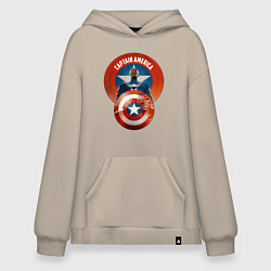 Худи оверсайз Captain America