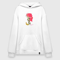 Худи оверсайз Праздник победы статуя