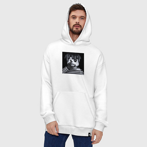 Худи оверсайз Denzel curry / Белый – фото 4