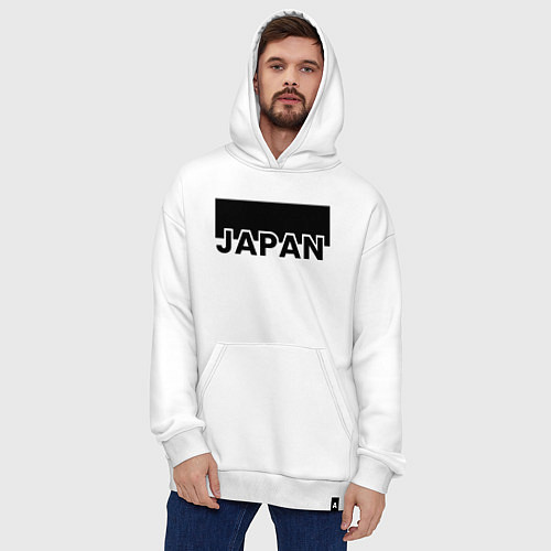 Худи оверсайз Japan / Белый – фото 4