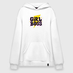 Худи оверсайз Girl boss
