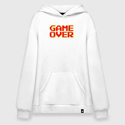 Худи оверсайз Конец игры 8 бит