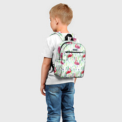 Детский рюкзак Цветы и бабочки 2, цвет: 3D-принт — фото 2