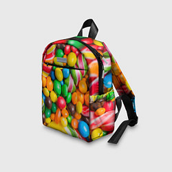 Детский рюкзак Сладкие конфетки, цвет: 3D-принт — фото 2