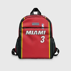 Детский рюкзак Miami Heat 3, цвет: 3D-принт