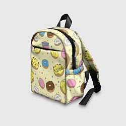 Детский рюкзак Сладкие пончики, цвет: 3D-принт — фото 2
