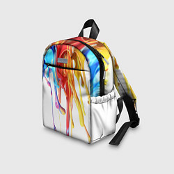 Детский рюкзак Краска, цвет: 3D-принт — фото 2