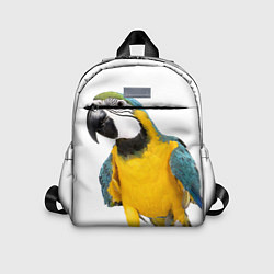 Детский рюкзак Попугай ара, цвет: 3D-принт