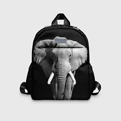 Детский рюкзак Старый слон, цвет: 3D-принт