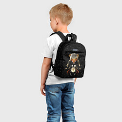 Детский рюкзак Лис байкер, цвет: 3D-принт — фото 2