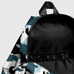 Детский рюкзак Камуфляж зимний: пятна, цвет: 3D-принт — фото 2