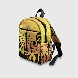 Детский рюкзак Любовь к музыки, цвет: 3D-принт — фото 2